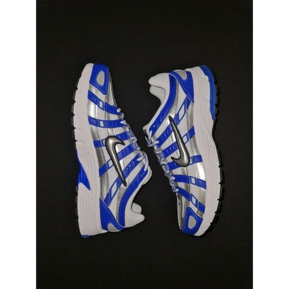 Nike P-6000. Racer Blue Metallic Silver White. SIZE 9.5 - CD6404-403